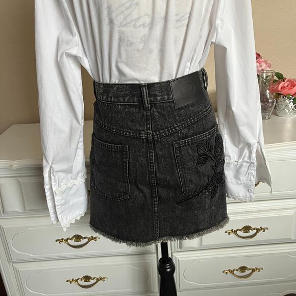 Marc jacobs black demin skirt - Picture 5 of 8